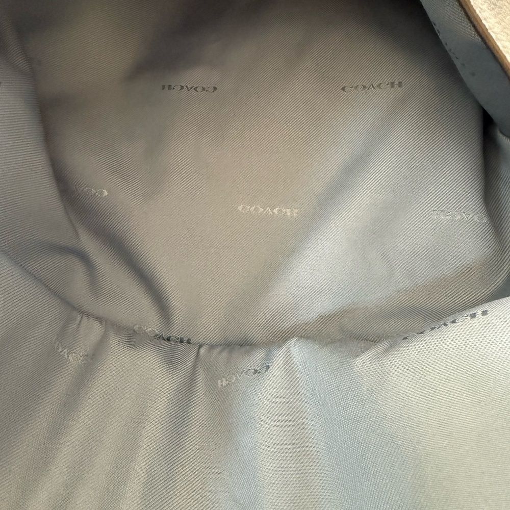 COACH Polished Pebble Leather Shoulder Bag - Picture 10 of 14